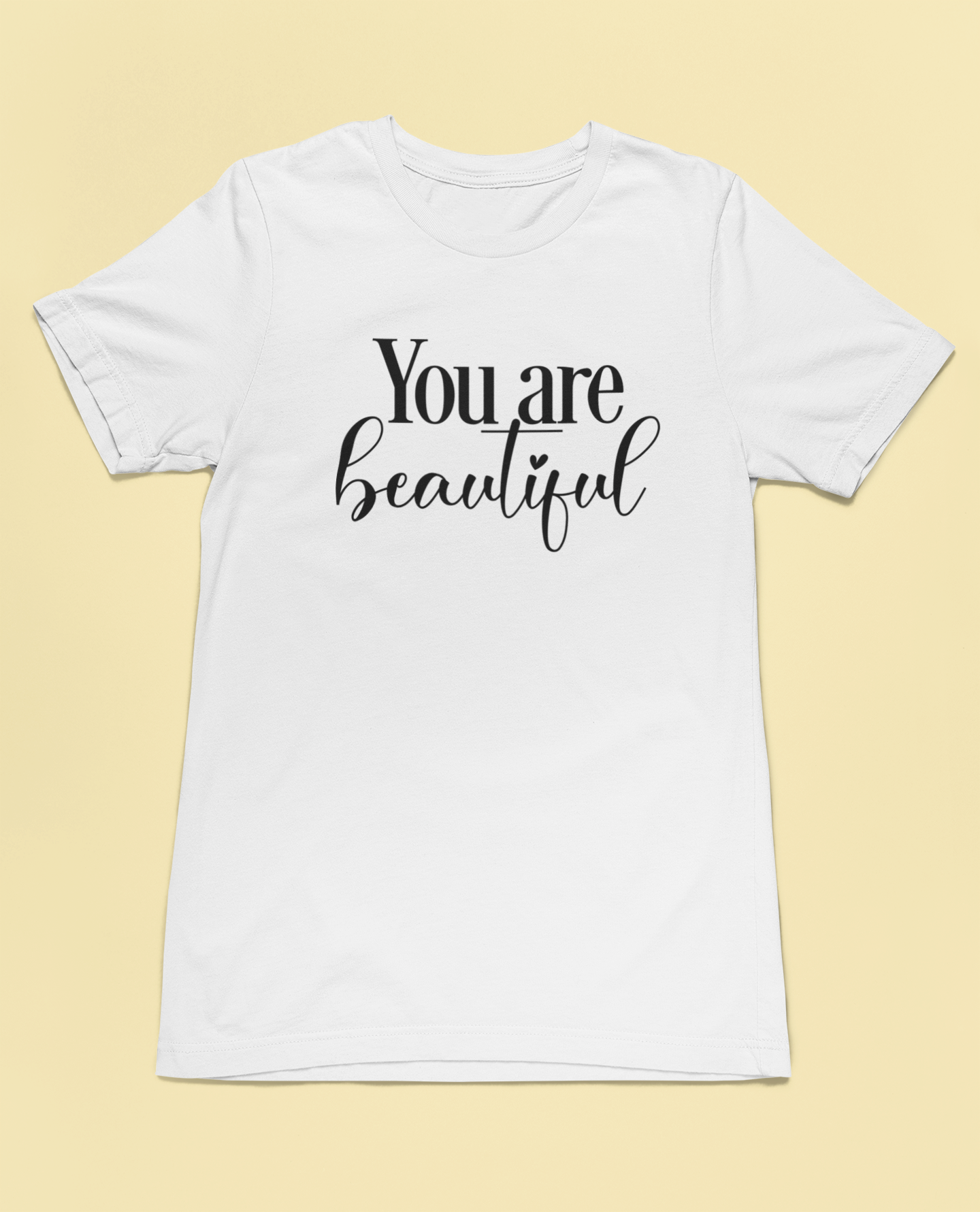 You Are Beautiful Short Sleeve Shirt