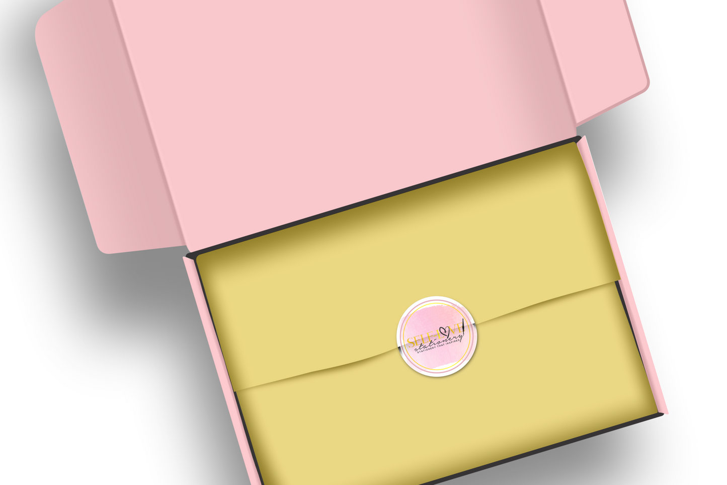Yellow "I AM BEAUTIFUL" Collection Box