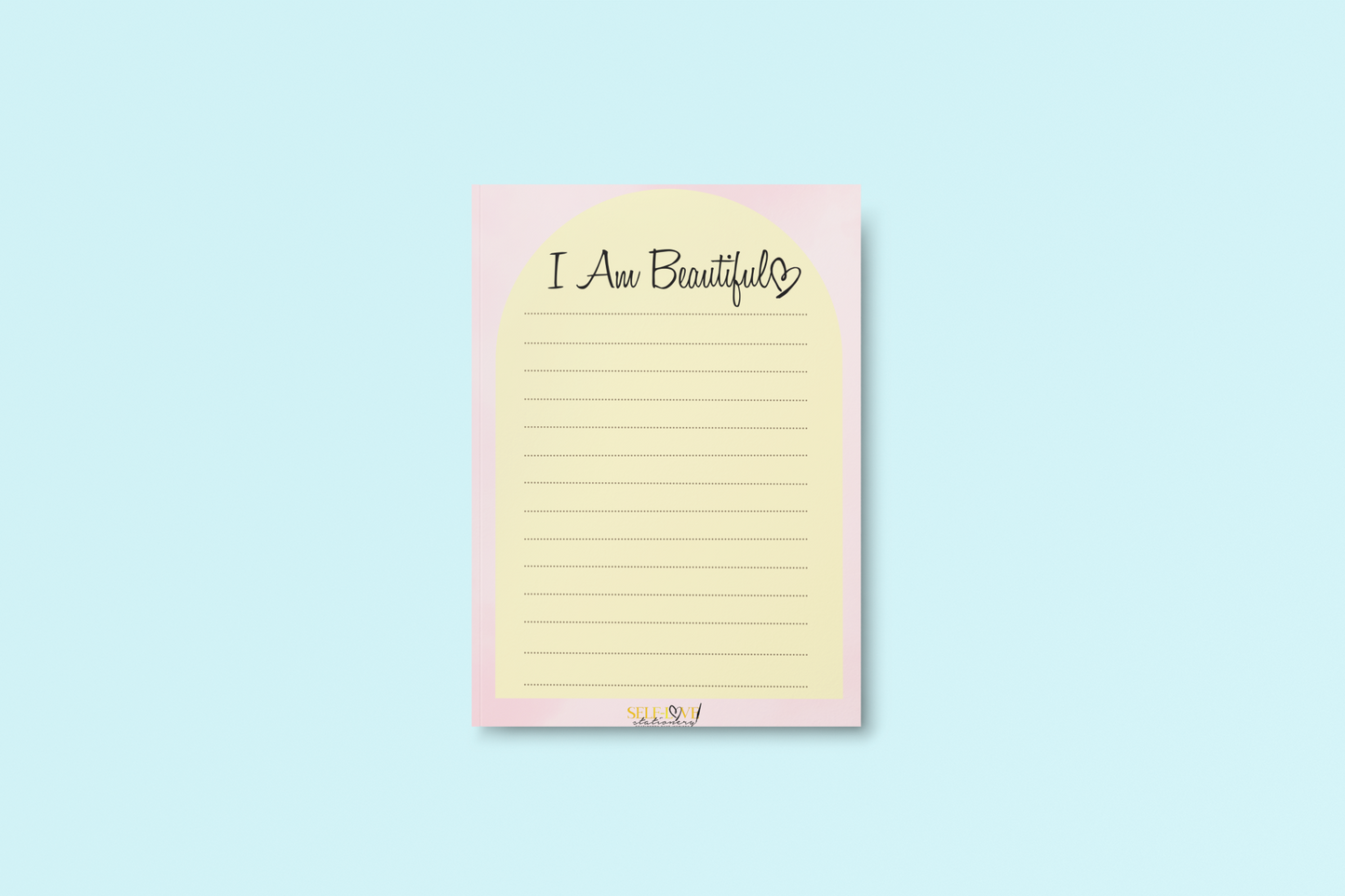 I Am Beautiful Notepads