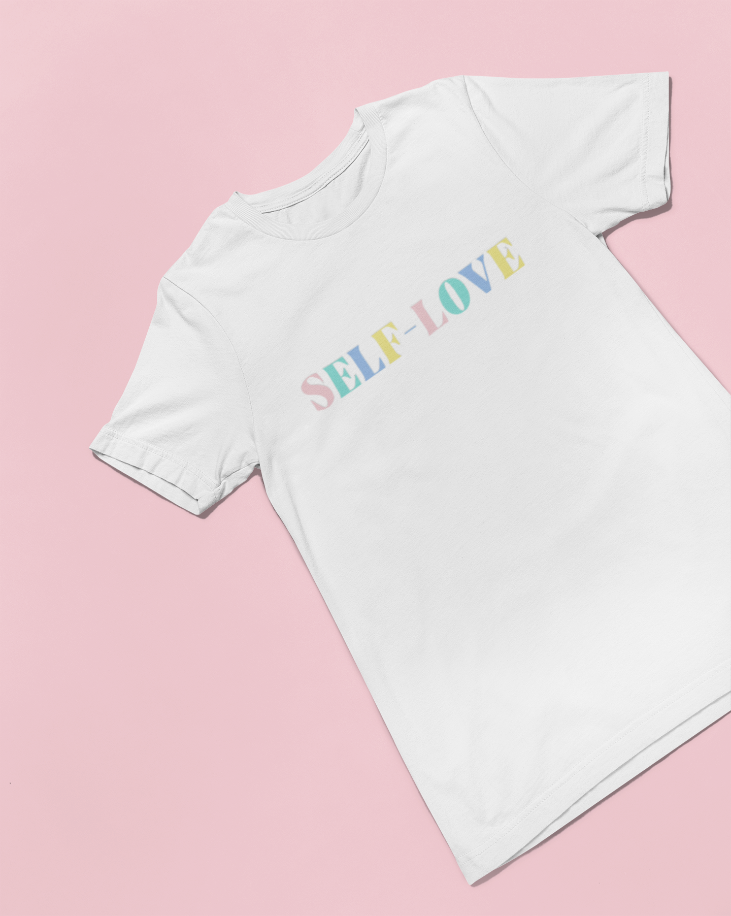 Self-Love Pastel Short Sleeve Shirt