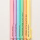 Pastel Affirmation Pens