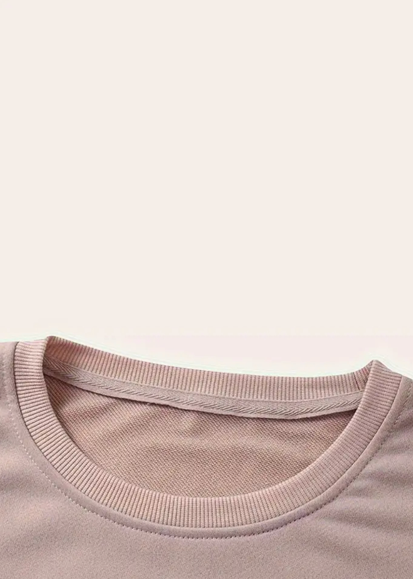 You Are Enough Light Pink Sweatshirt