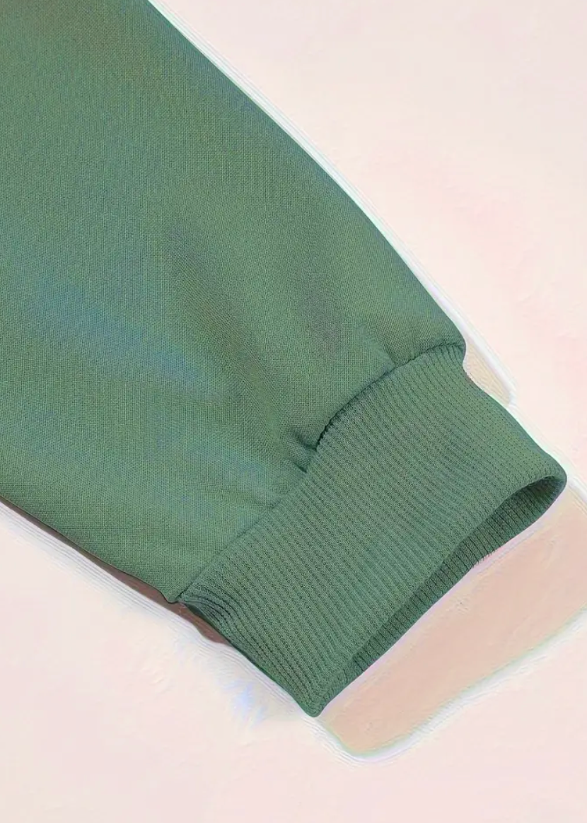 You Are Enough Olive Green Sweatshirt