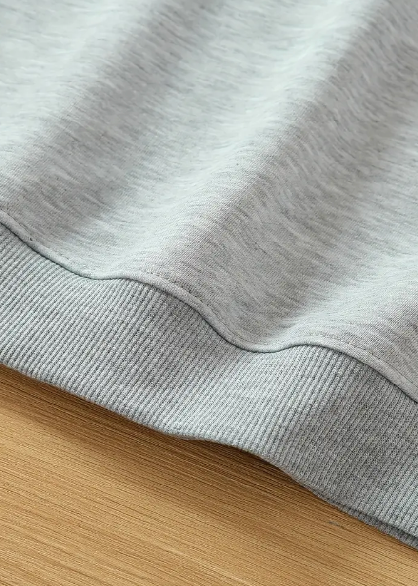 Fear Not Scripture Gray Sweatshirt