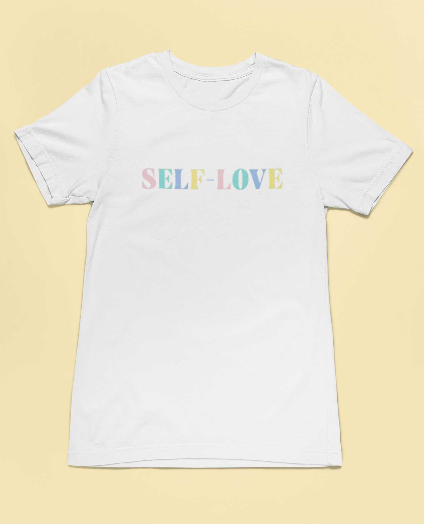 Self-Love Pastel Short Sleeve Shirt