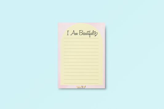 I Am Beautiful Notepads